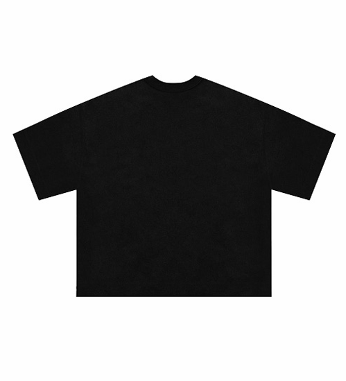 Remera Paradise Negra Atrás